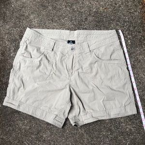 Kuhl Women’s Hiking Shorts 8 Tan